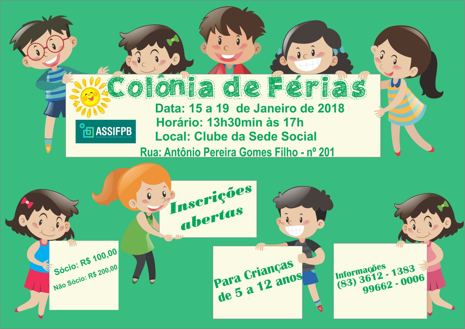 Colônia de Ferias 2018.1